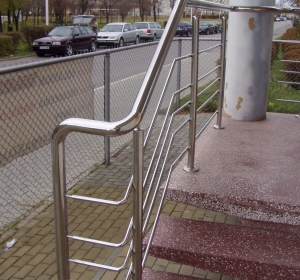 balustrady nierdzewne