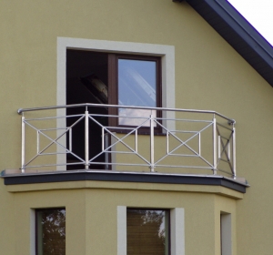 balustrady nierdzewne