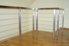 balustrady nierdzewne