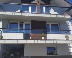Balustrady szklane