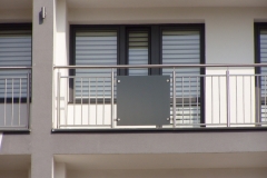 Balustrady szklane