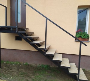 Schody metalowe