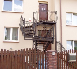 Schody metalowe