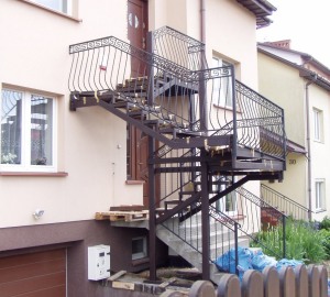 Schody metalowe