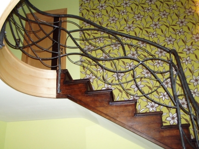 schody z metaloplastyką