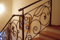 schody z metaloplastyką