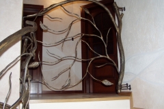 schody z metaloplastyką