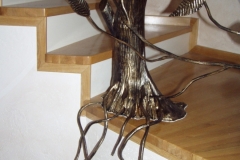 schody z metaloplastyką