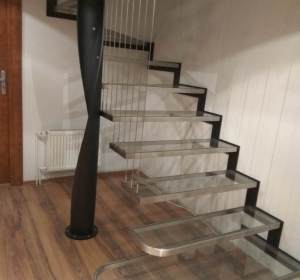 Schody szklane