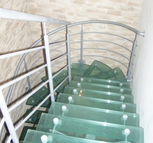 Schody szklane